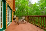 Main Level Deck with Patio Table and Grill